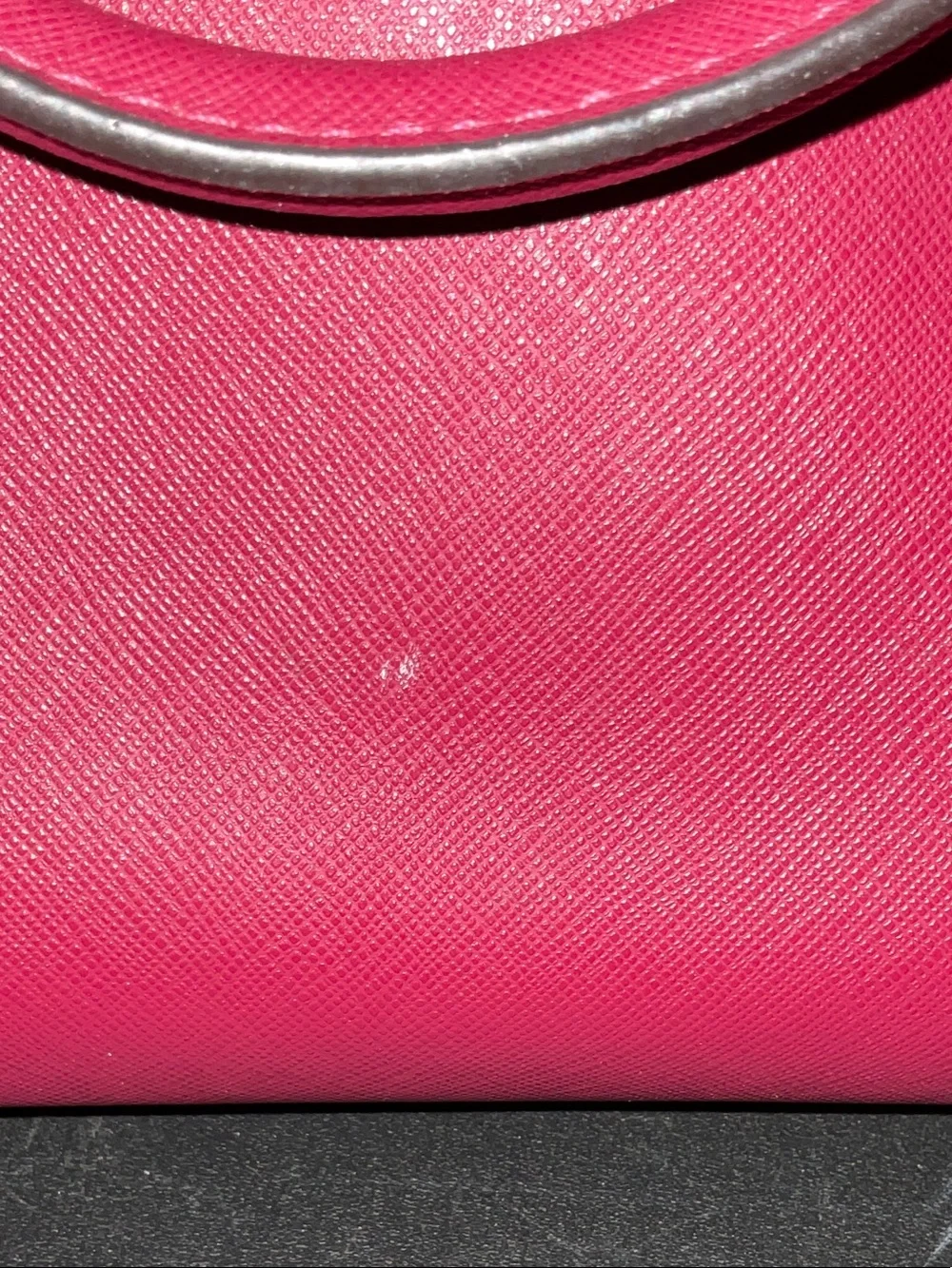 Michael Kors Maroon Saffiano Leather Satchel